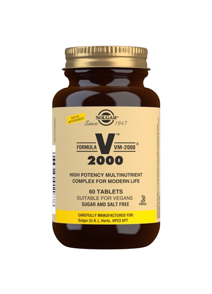 Solgar - VM-2000 Multi-Nutrient (60 Tabs)